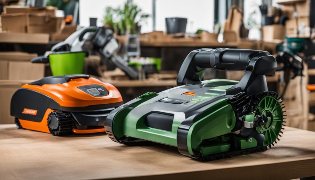 mähroboter wartung